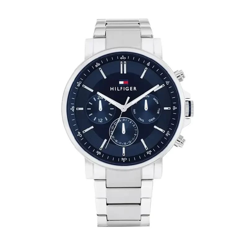Tommy Hilfiger Tyson Chronograph Blue Dial Men's Watch- 1710588